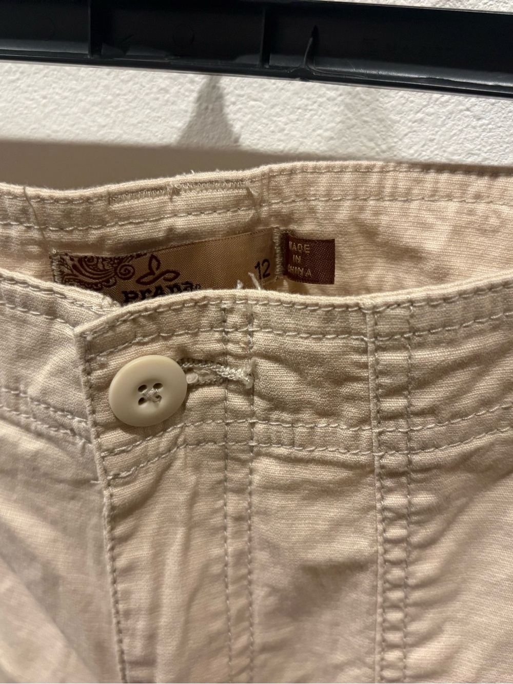 Prana Women's Light Beige Long Shorts